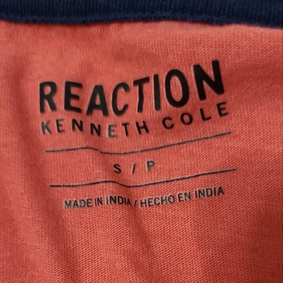 (1613) Reaction by Kenneth Cole Men's Long Sleeve T-Shirt, Size: Small, Reddish - Picture 5 of 10